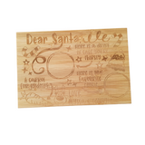 Dear Santa Serving Board